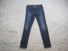 Silver Jeans Suki High Rise Skinny Jeans Womens 31x31 Blue Dark Stretch Denim