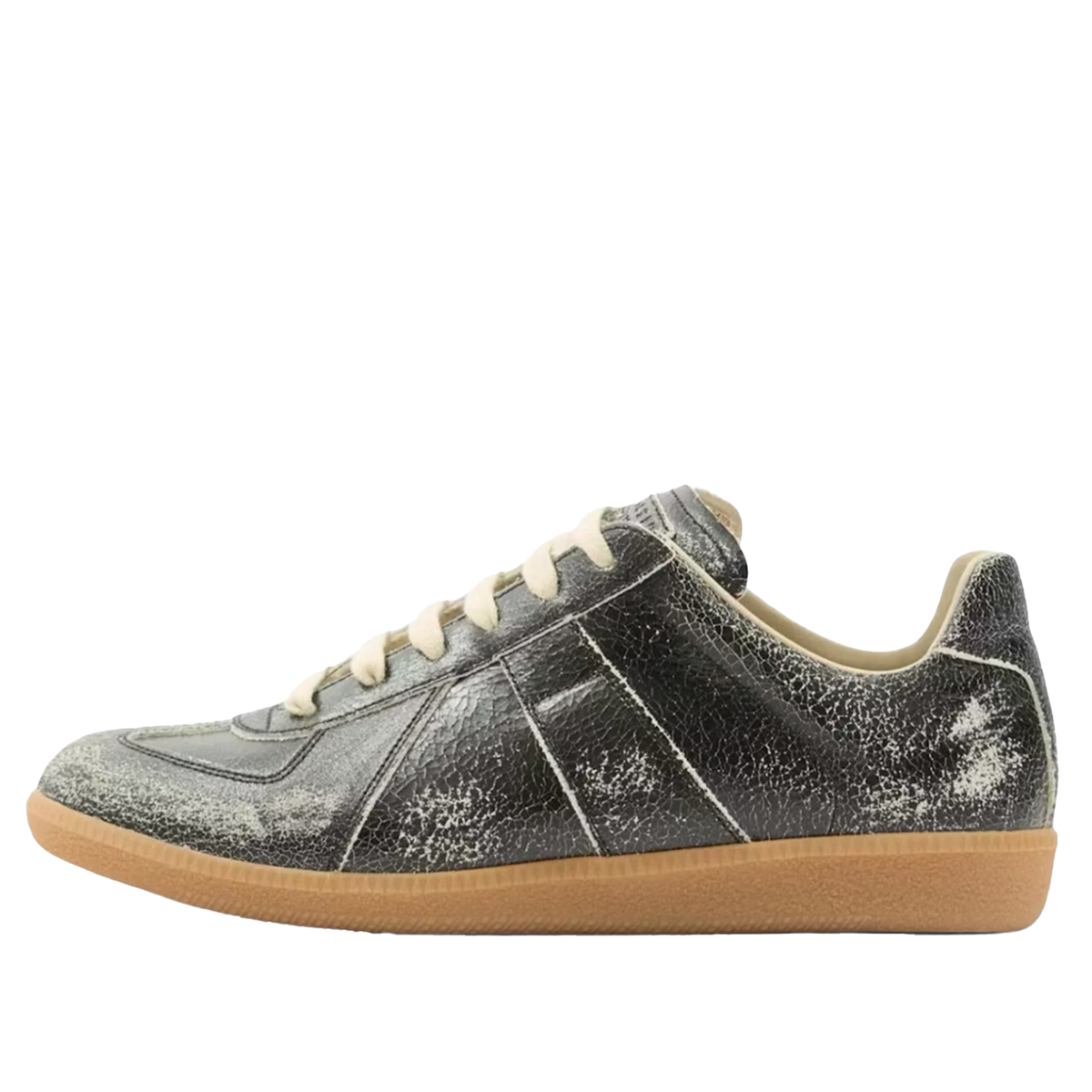 【4/17まで掲載】 Maison Martin Margiela S57WS0517 Maison Margiela Replica Black White Distressed | eBay