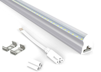 10pcs 4FT Slim Linear Light Fixture Hardwire Integrated LED 6000K 18w 4 Foot