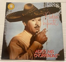 Pedro Infante Adios Mis Chorreadas LP Vinyl