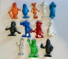Marx Flintstones Multicolor Recast Figure Set