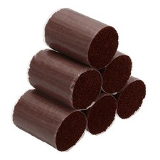 6 Rolls Latch Hook Yarn, Latch Hook Kit Yarn Hook Rugs Crochet, Dark Brown