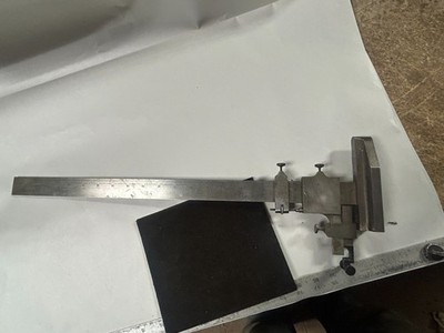 MACHINIST OfCe TOOL LATHE MILL Machinist Mc Grath 18'' Height Gage