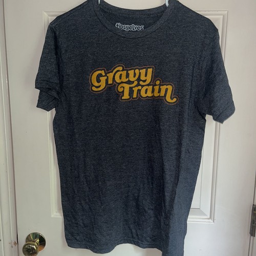 Tipsy Elves Men's Gravy Train Thanksgiving T-Shirt