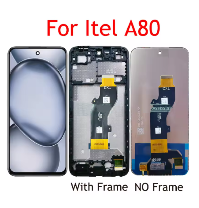 For itel A80 A671L, A671LC LCD Display Touch Screen Digitizer
