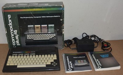 Commodore Plus/4 Computer in Box w/ Manual, Power Supply