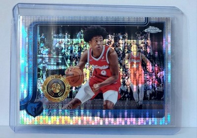 2025-26 Topps Chrome - Jaylen Wells #200 Pulsar Refractor - Grizzlies 