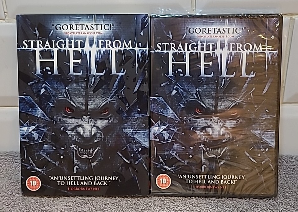 New And Sealed - Straight From Hell [DVD] [Region 2] -  Slipcase - Gory Horror