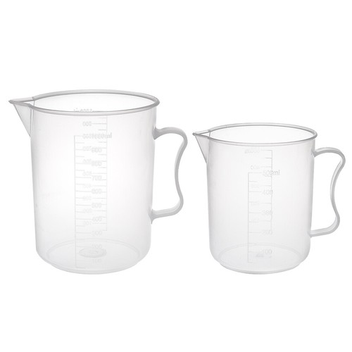 Laboratory Clear Pp Plastic Measuring Cup Handled Beaker 500ml 1000ml Set Of 2 Ebay Laboratory Clear Pp Plastic Measuring Cup Handled Beaker 500ml 1000ml Set Of 2 Ebay