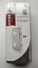 Prime Line U10539 Lock Door Reinforcer Reinforce Repair Door Stainless Steel New