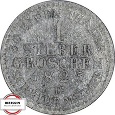 PREUSSEN AKS 27  1 Silbergroschen Friedrich-Wilhelm von 1825 D in S-SS  1258124