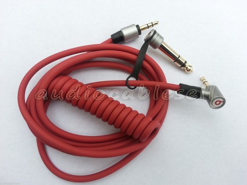 Cavo Audio Stereo Cavo per Beats by Dr Dre DETOX Cuffie-PRO colore ROSSO |  eBay