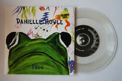 Danielle Howl Frog US 7in 1994 Clear Vinyl + Insert