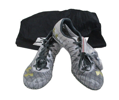 NEW Under Armour UA HOVR Shakedown Track Spikes Shoes 7/5.5 Halo Grey MSRP$120