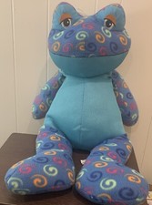 Toy Factory Large Frog Plush 30 inches with Bright Multicolor