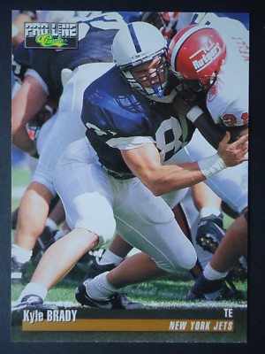 NFL 282 Kyle Brady New York Jets Pro Line Classic 1995