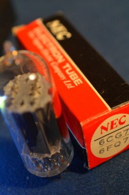 Neu im Karton NEC 6CG7 6FQ7 U.S.A.- Ampeg SVT