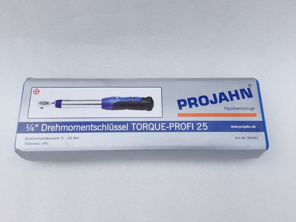 Projahn Einweg-DrehmomentschlüSsel TORQUE-PROFI 25. 5-25 Nm 1/4 Zoll.-image