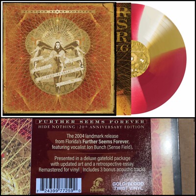 FURTHER SEEMS FOREVER Hide Nothing LP Twist Vinyl 200 SEALED-Sense Field FAR