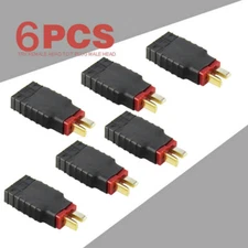 USA 6pcs Female To Male T-plug Battery Adapter Connecter for Traxxas TRX RC Car