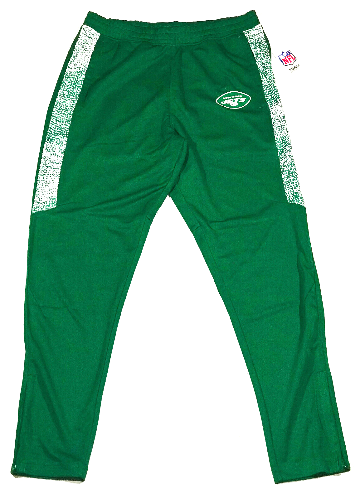 New York Jets Team Joggers Track Pants Zubaz Mens Medium Slim Fit New