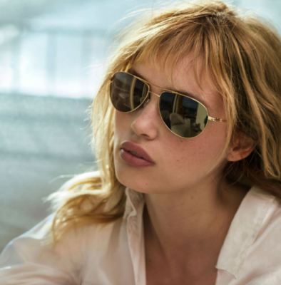 Oliver Peoples BENEDICT AVIATOR SUN OV1002S 59MM MSRP$514 Bradley