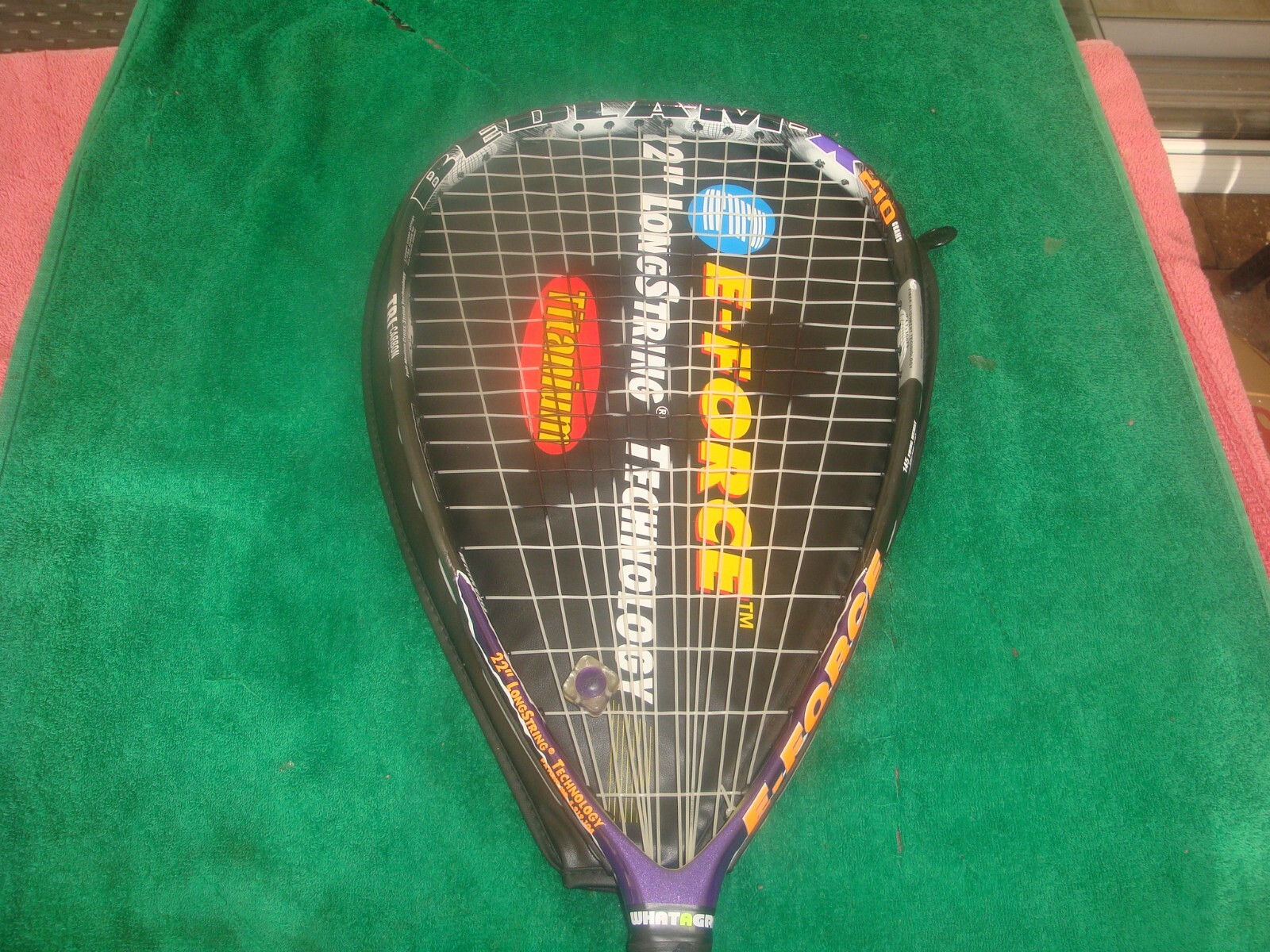 EFORCE BEDLAM Racquetball Racquet 22” 210g "EXCELLENT" eBay