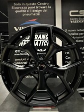 SET CERCHI IN LEGA FIAT 500 X / JEEP  DA 18 MAK WHEELS LIBERTY NERO OPACO