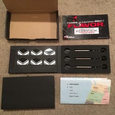 Marlboro Steel Dart Set Black Star Collectible Promotional Map Case Complete