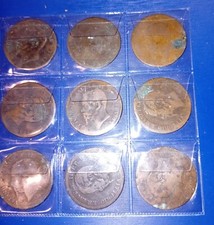 Lotto Monete X9 Vittorio Emanuele II Rè D'Italia