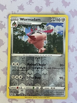 wormadam pokemon card value Pokémon TCG Wormadam Brilliant Stars 098/172 Reverse Holo Rare