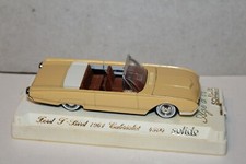 VINTAGE SOLIDO 1961 FORD THUNDERBIRD CONVERTIBLE IN PACKAGE Made in France