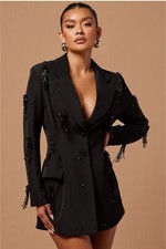 Fashion Nova Luxe Blazer Dress 159$ Medium
