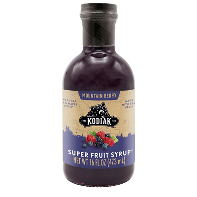Mountain Berry Super Fruit Syrup, 16 Fl Oz Bottle