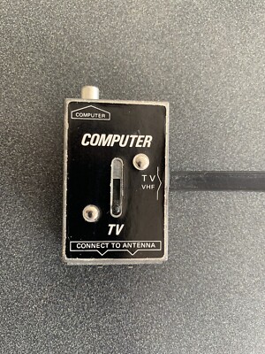 Vintage Commodore 904778-01 Antenna Switch For Computer Or TV VHF
