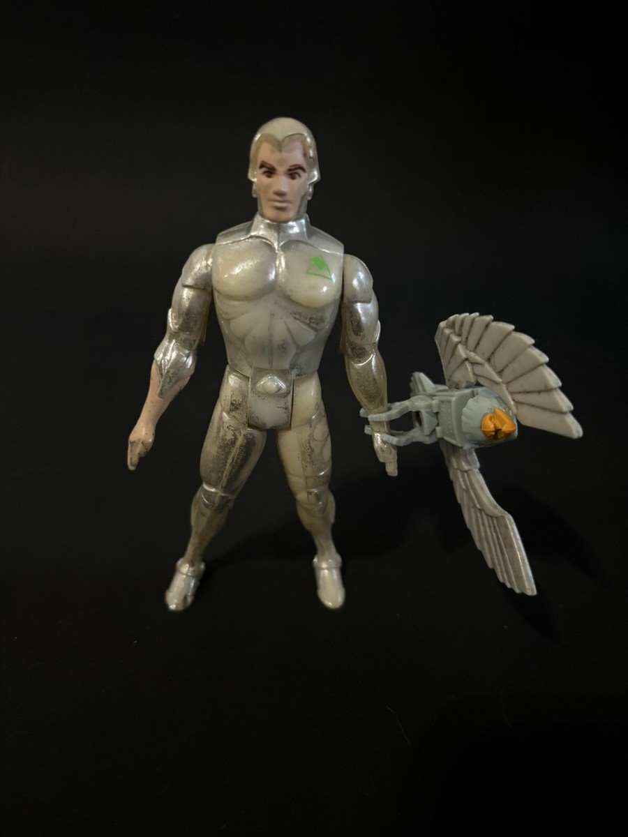 Figurine Quicksilver Silverhawks Kenner 1987 - Époque Albator - État Moyen