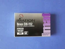 Imation 8mm Data Tape. D8-112, New And Sealed.