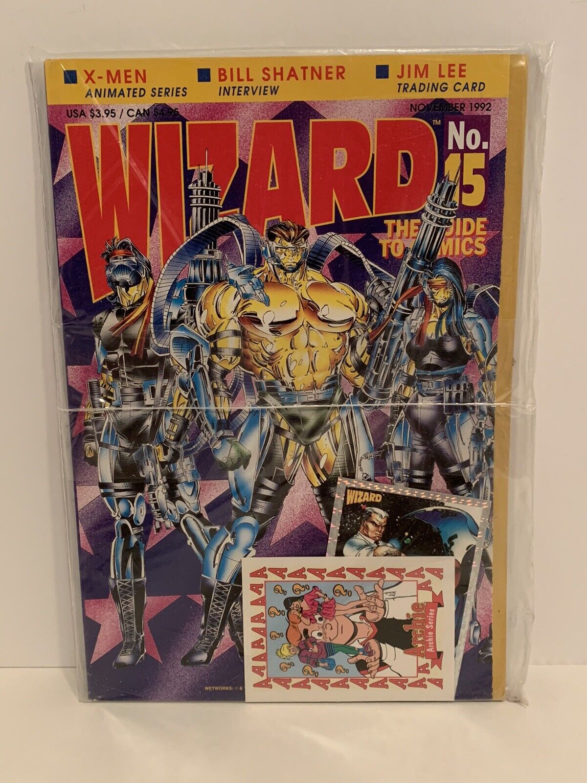 Wizard 15 New Sealed Wetworks Image Comics Archie Betty Veronica 