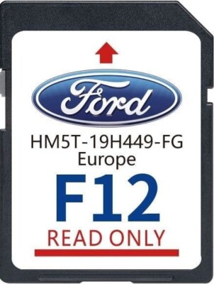 Ford F11 Sync 2 Navi SD CARD MAP UK & EUROPE 2024 neueste Karte