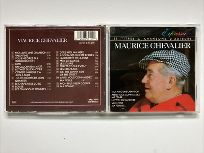 Moi Avec Une Chanson by Maurice Chevalier (CD, Universal/Polygram) Import France