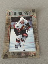 1998-99 Ottawa Senators NHL Hockey Team Issued Postcard - Daniel Alfredsson