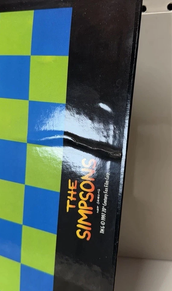 Vintage The Simpsons 3D Chess Set 1991 Board Game Complete!  1 Defect Read Descr - Image 3 of 3