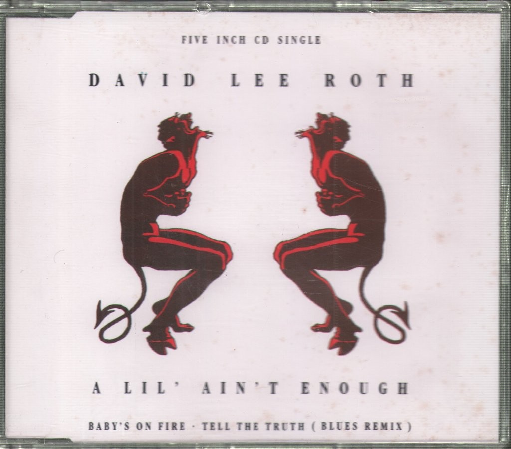 David Lee Roth A Little Ain't Enough CD Germany Warner Bros 1990 W0002CD