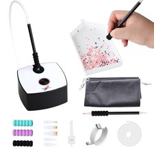 Zellina Diamond Art Painting Pen Kit for Adults, Vacuum Diamond Art Black