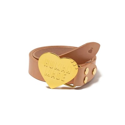 Human Made Heart Leather Belt Sz M
