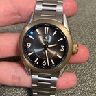 Nodus Sector Field Bronze Black Dial Bronze Bezel Bracelet Microbrand Watch JPN