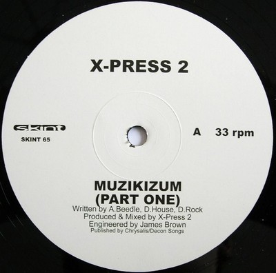 X-Press 2 - Muzikizum (Parts One & Two) (12'') (Very Good Plus (VG+)) - 386047765
