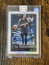 2020-21 Panini One and One - Dejounte Murray #72 Sealed! /99