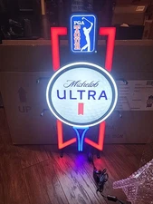 MICHELOB ULTRA BEER PGA TOUR GOLF  LED SIGN