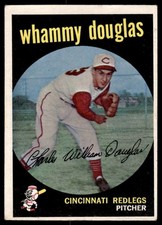 1959 TOPPS WHAMMY DOUGLAS 431 VG BASEBALL CINCINNATI REDLEGS